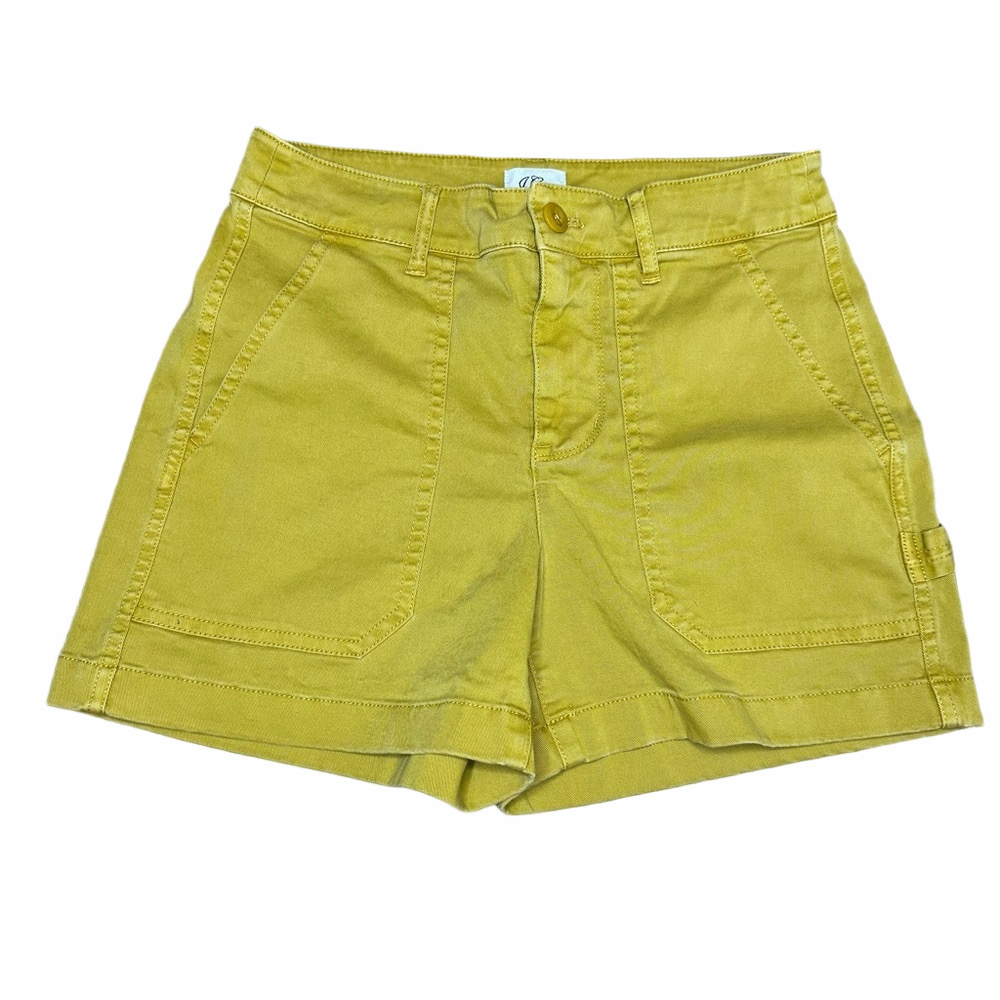 J. Crew Yellow Shorts Chino Style BF389 Size 0